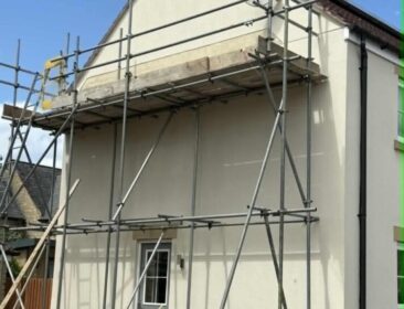 Render installation/repairs/repainting, fencing, cladding painting, patios/driveways plus white line painting.
